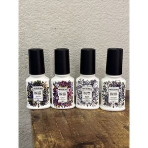 4 Poo Pourri Toilet Spray Black Currant Water Lily Rose Heaven Lavender 2 Oz NEW